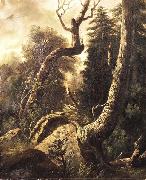 skagen museum Forest Landscape oil on canvas